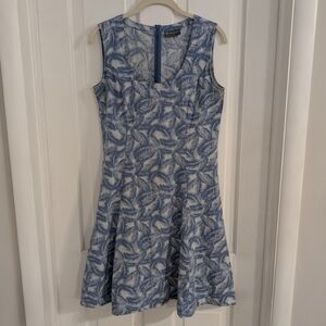 HempAge Lightweight Dress SMALL Hemp/Cotton Blend Tropical Summer‎
